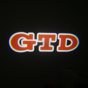 vw logo door light for golf gti gtd